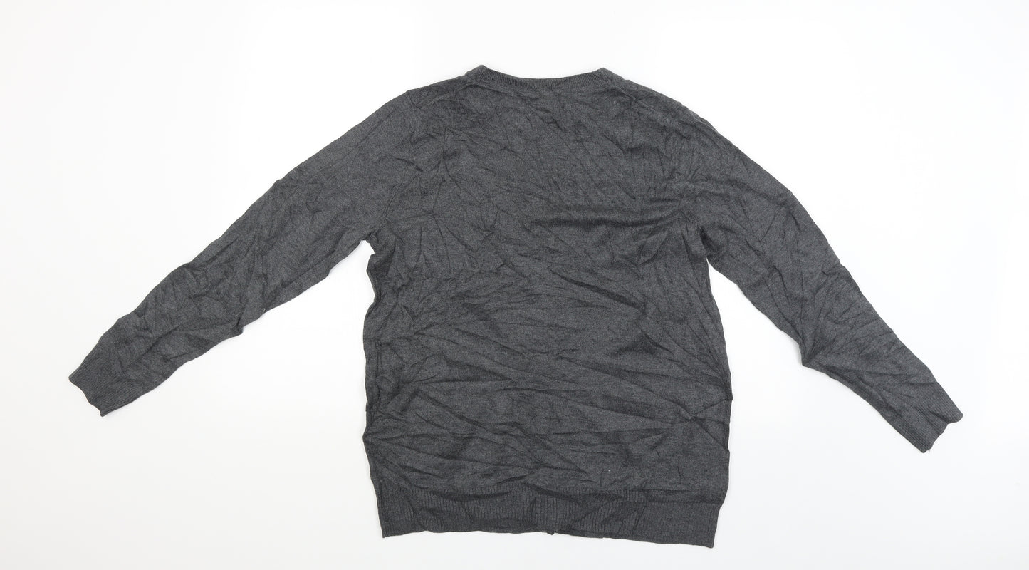 Gap Womens Grey   Cardigan Jumper Size L