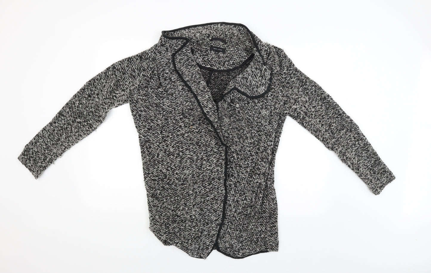 New Look Womens Grey   Cardigan Jumper Size 12