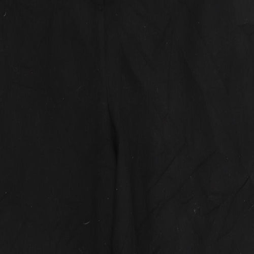 Mint Velvet Womens Black   Trousers  Size 12 L25 in