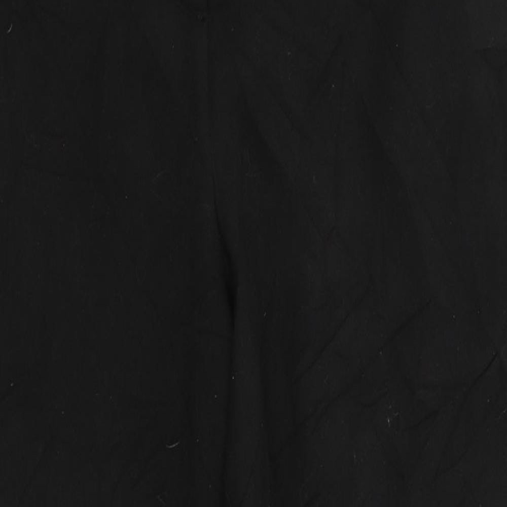 Mint Velvet Womens Black   Trousers  Size 12 L25 in