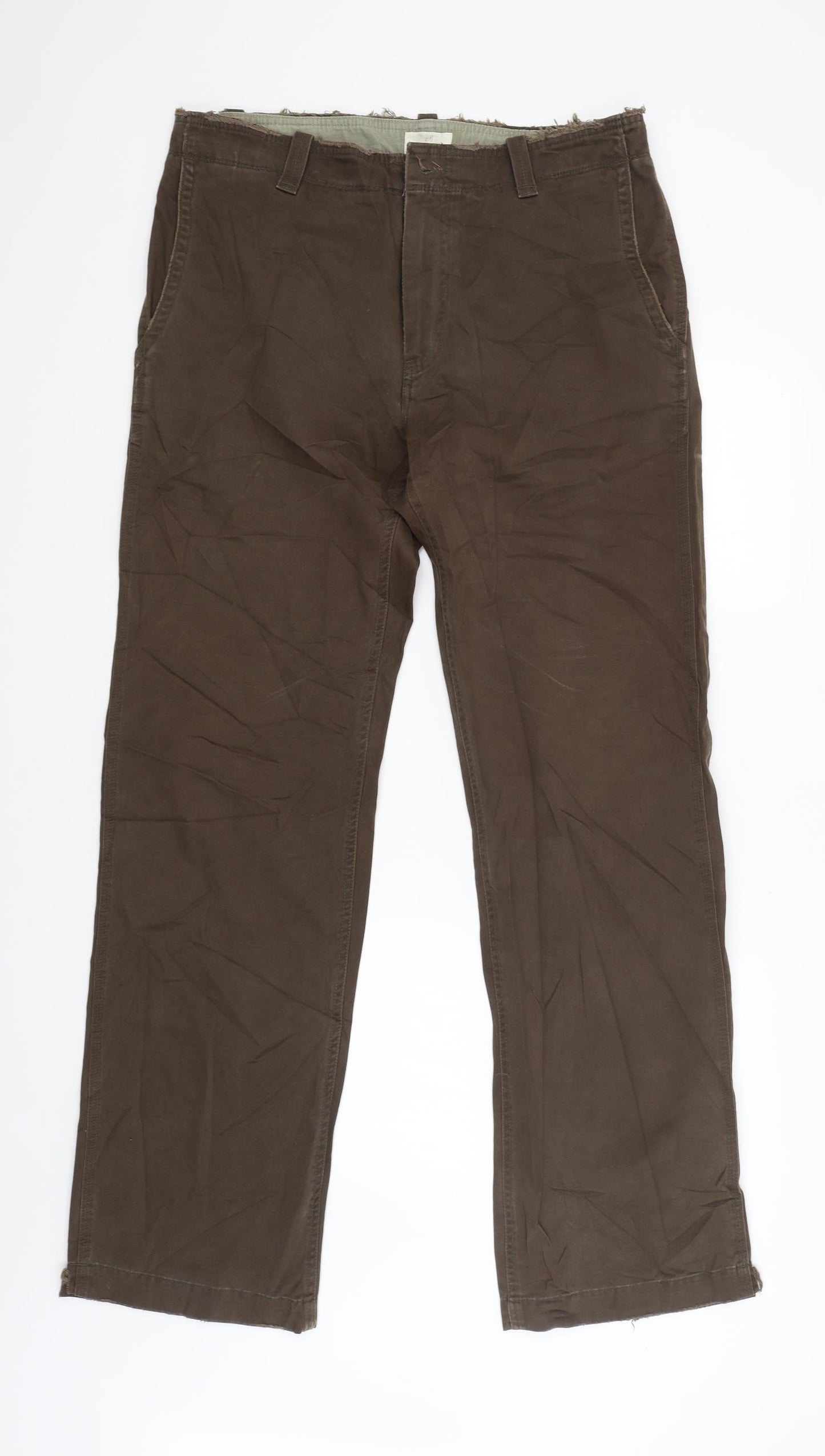 Gap Mens Brown   Cargo Trousers Size 34 L34 in