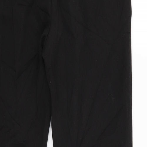 ecru Womens Black   Trousers  Size 10 L26 in