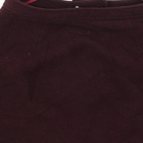 New Look Womens Red   Straight & Pencil Skirt Size 6