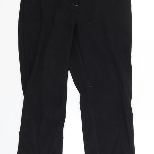 Classics Womens Black   Trousers  Size 10 L26 in