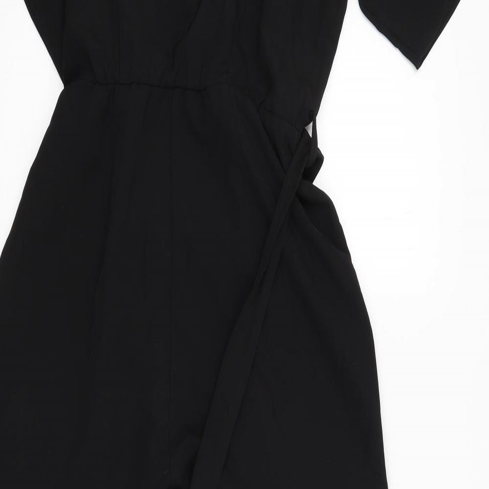 Weekday Womens Black   Skater Dress  Size 36