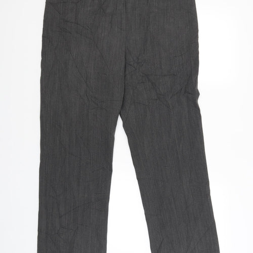 CC Womens Grey   Trousers  Size 14 L29 in