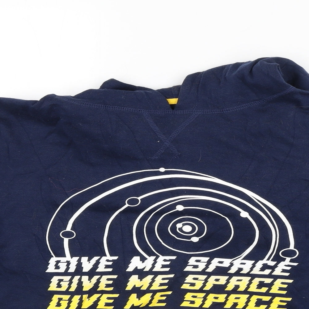 Primark Boys Blue   Pullover Hoodie Size 12-13 Years