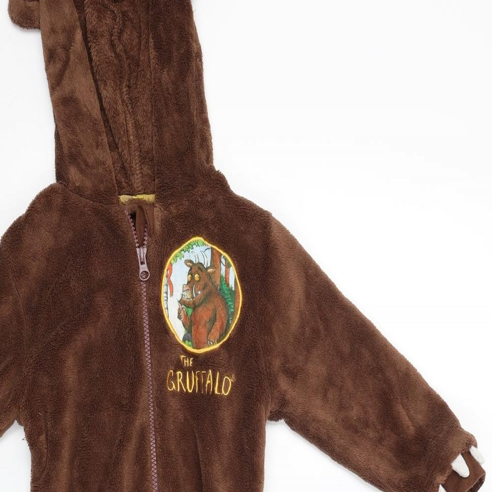 Debinhams Boys Brown    One Piece Size 3-4 Years  - Gruffalo