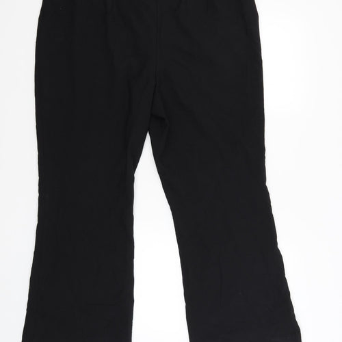 George Womens Black   Trousers  Size 18 L27 in