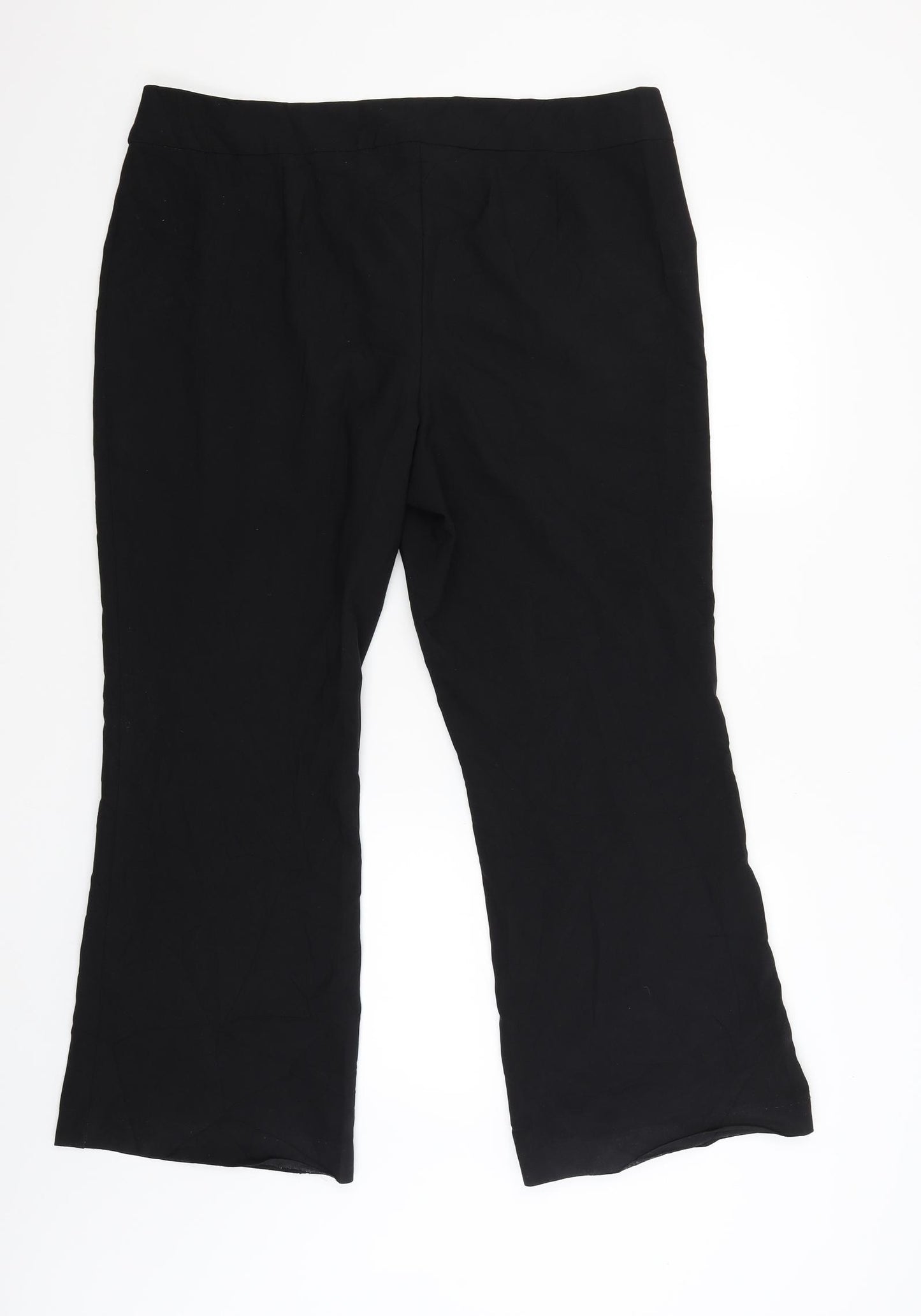 George Womens Black   Trousers  Size 18 L27 in