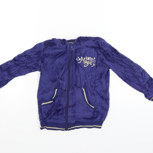 Lupilu Boys Blue   Full Zip Hoodie Size 2-3 Years