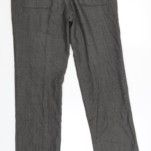 River Island Womens Grey   Trousers  Size 34 L32 in