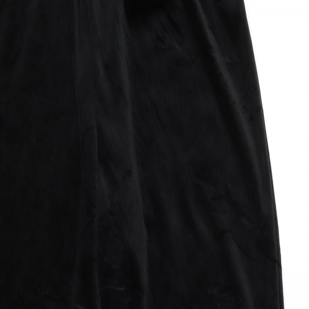 Canda Womens Black   Sweatpants Trousers Size 16 L25 in