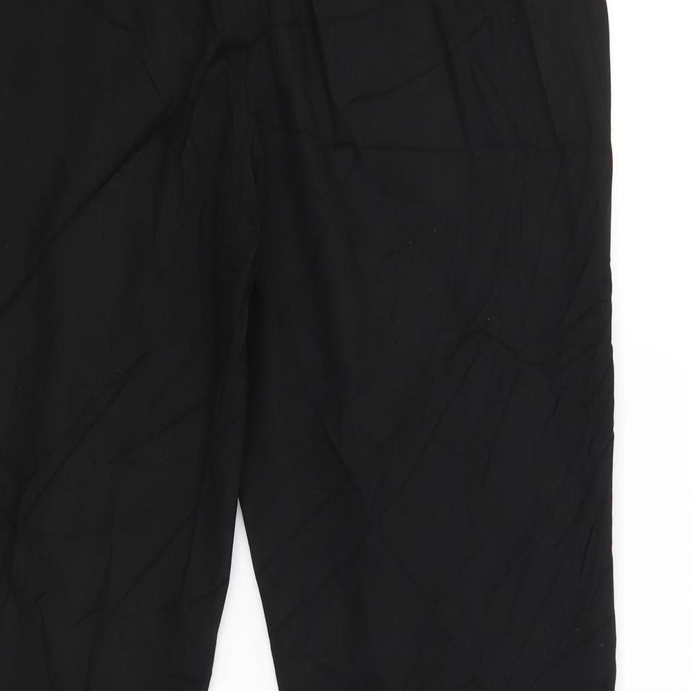 Zara Womens Black   Trousers  Size M L25 in