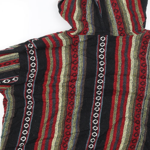 Tanawa Womens Multicoloured   Pullover Hoodie Size L  - tribal