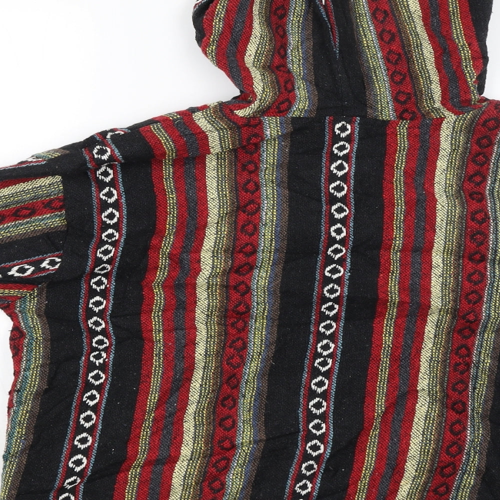Tanawa Womens Multicoloured   Pullover Hoodie Size L  - tribal