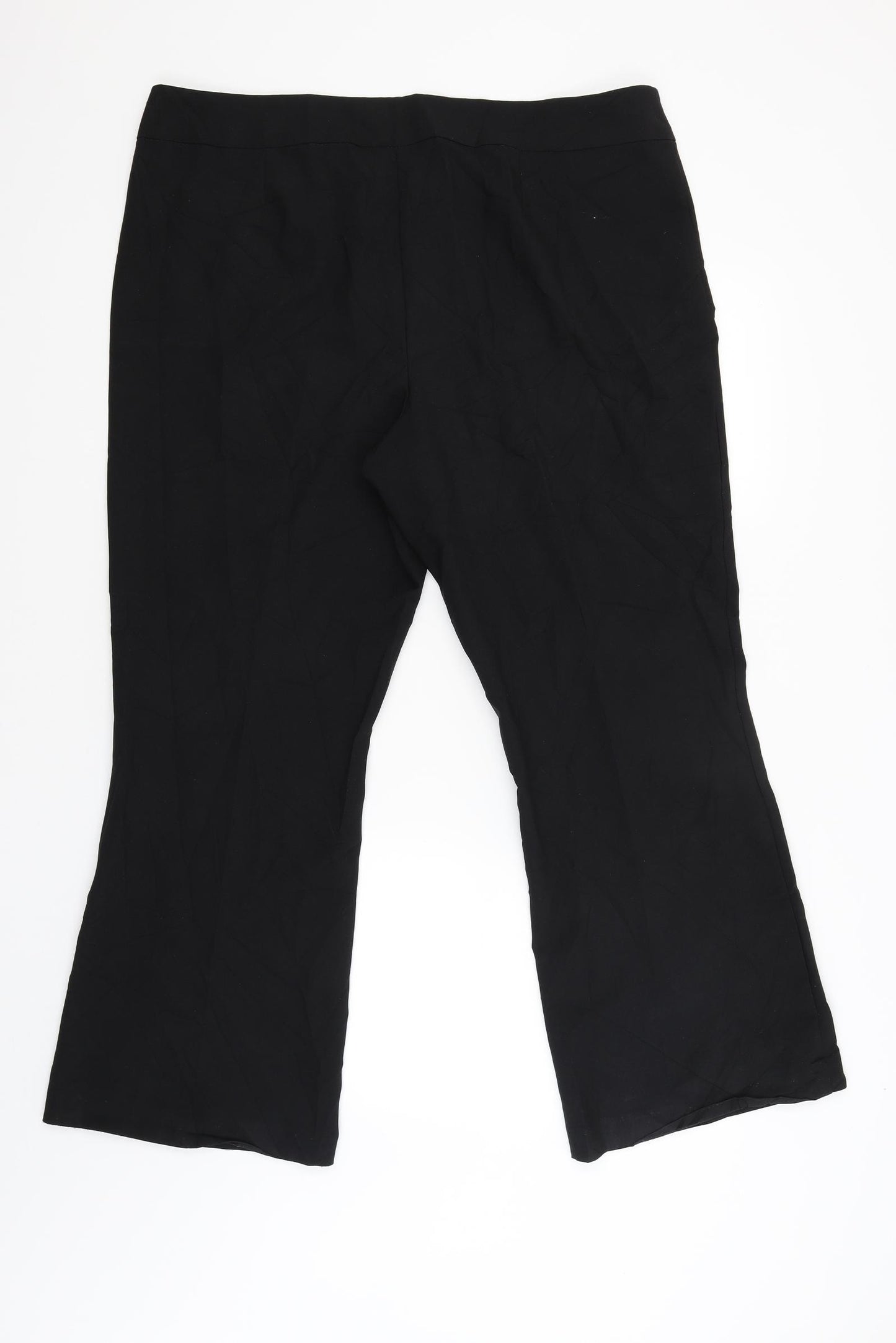 George Womens Black   Trousers  Size 18 L29 in