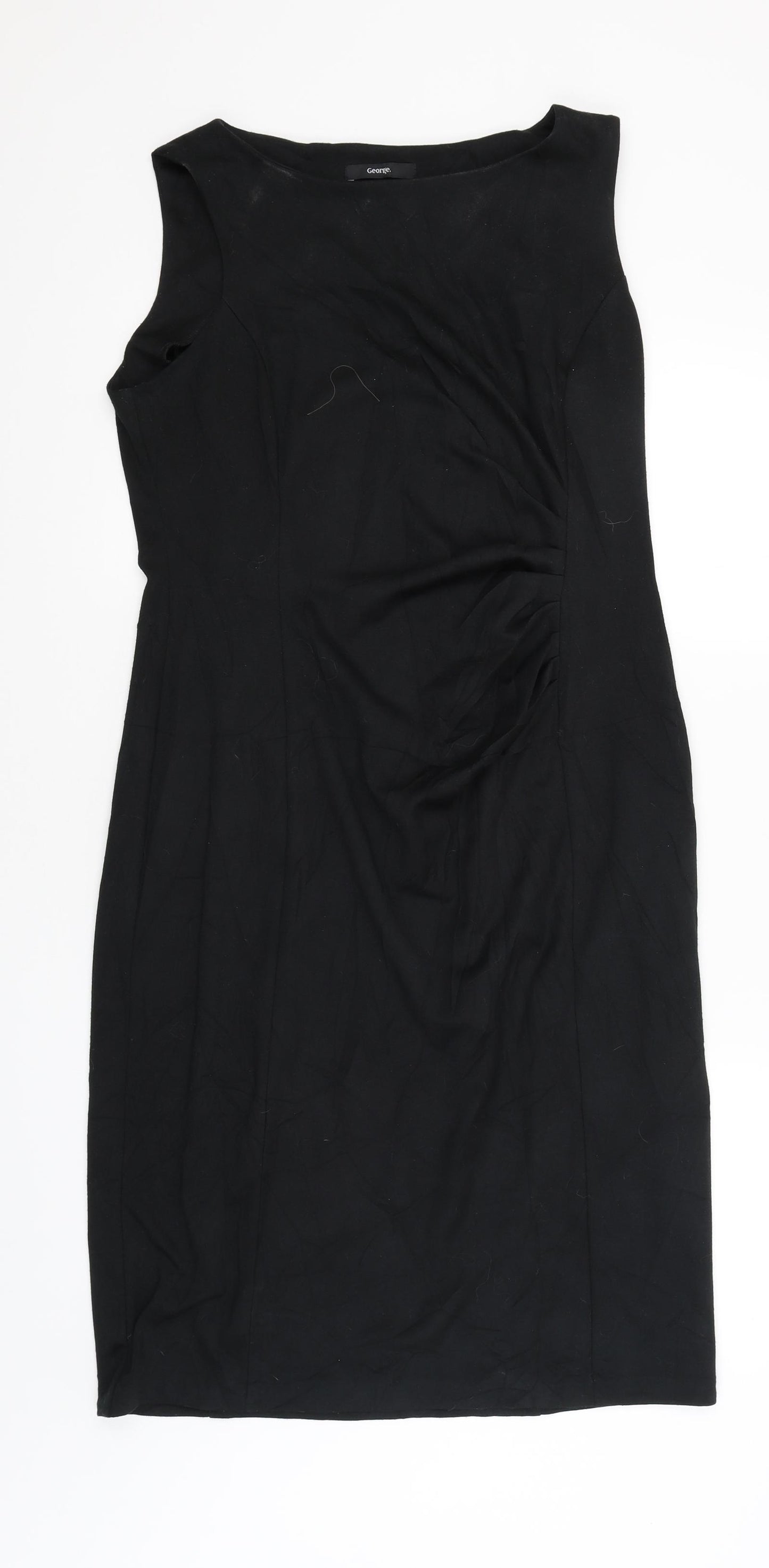 George Womens Black   Tank Dress  Size 16
