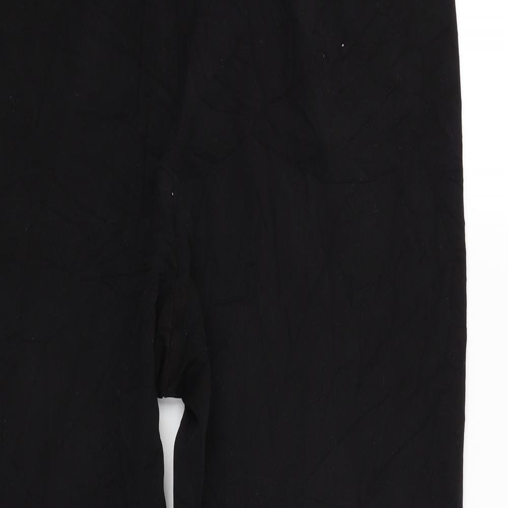 M&S Womens Black   Trousers  Size 14 L29 in