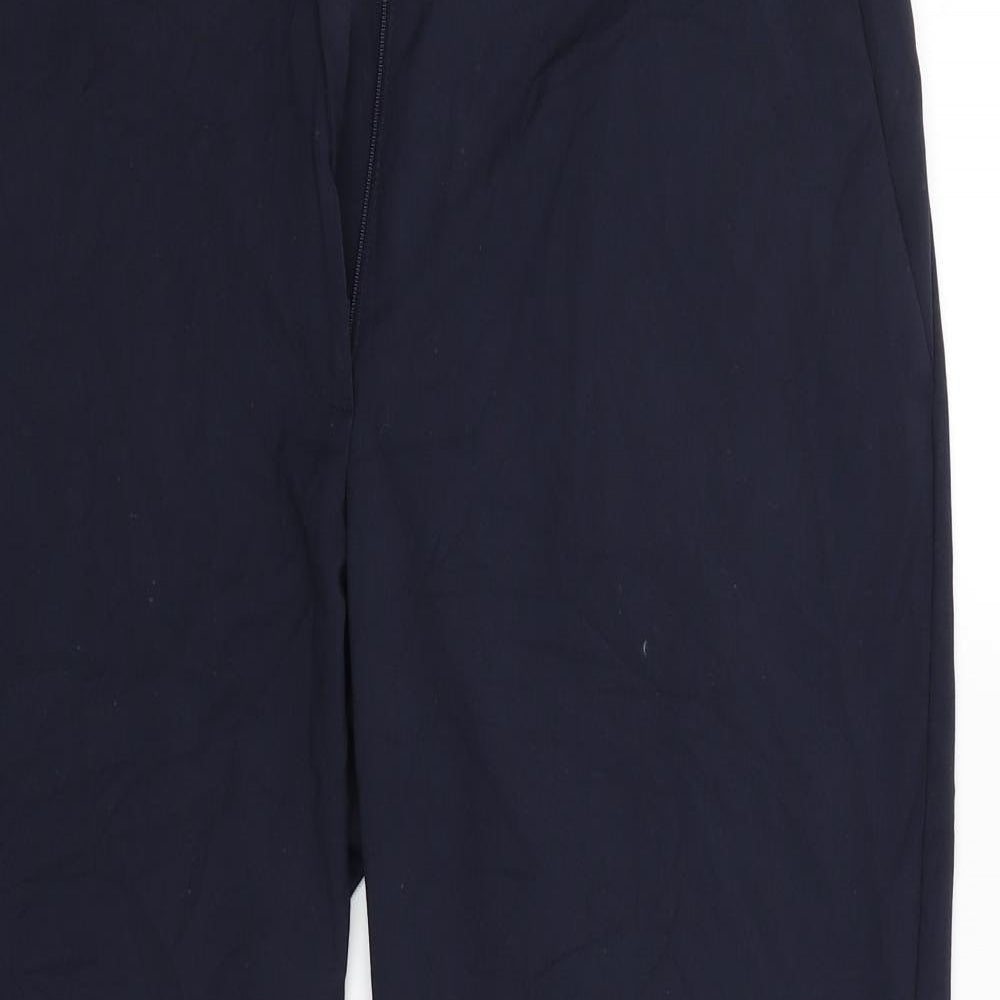 M&S Womens Blue   Trousers  Size 16 L28 in