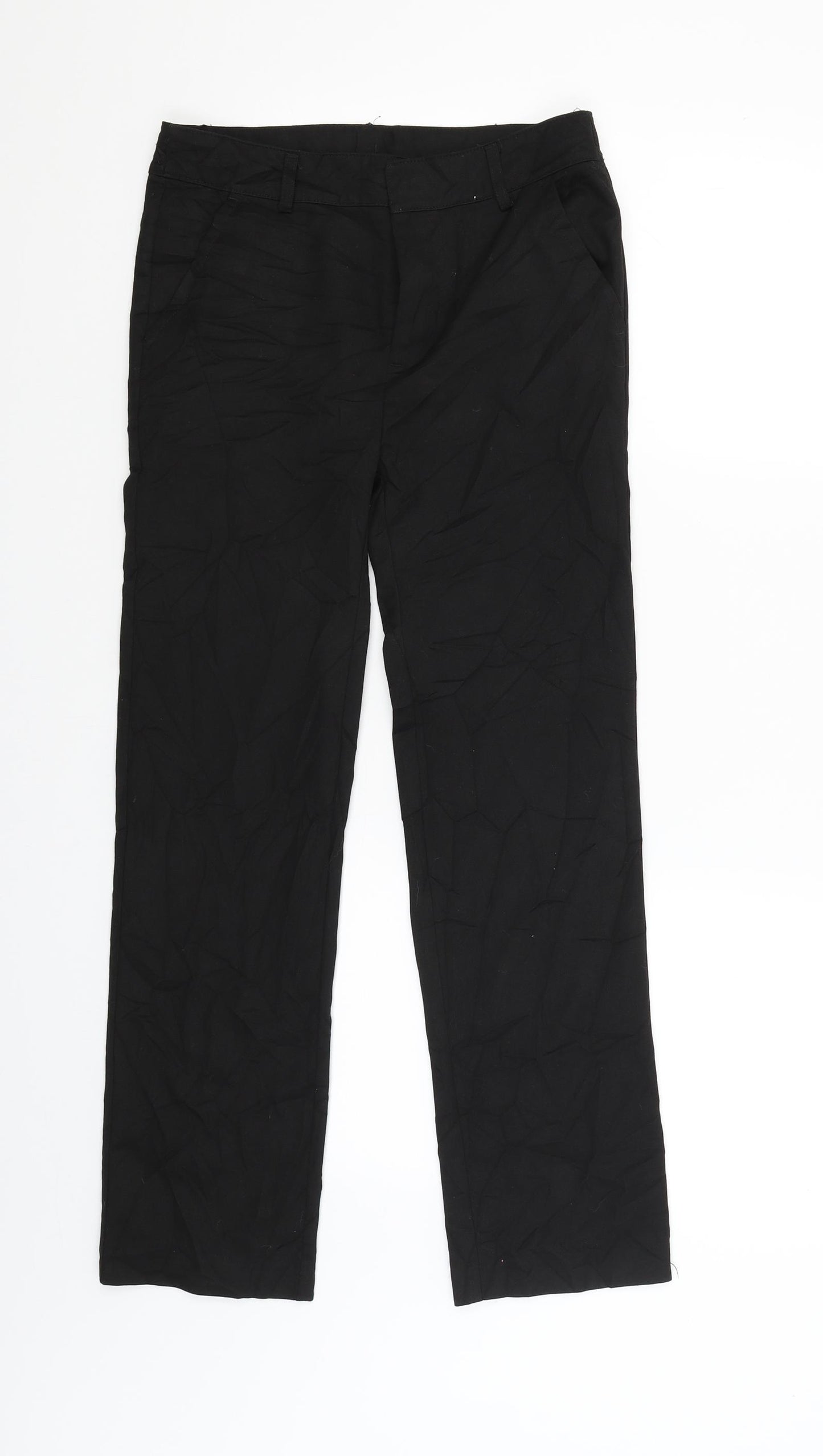 Debinhams Boys Black   Capri Trousers Size 11 Years