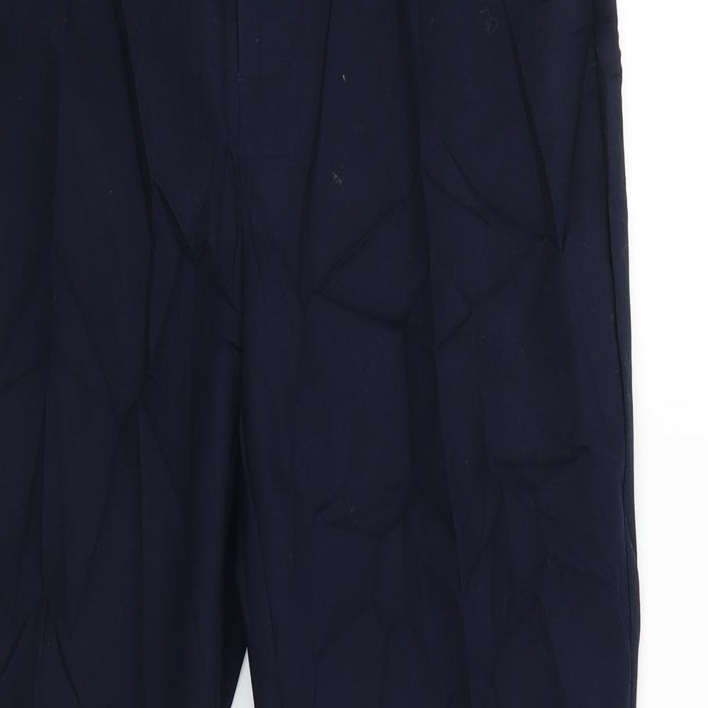 Zara Womens Blue   Trousers  Size 10 L26 in