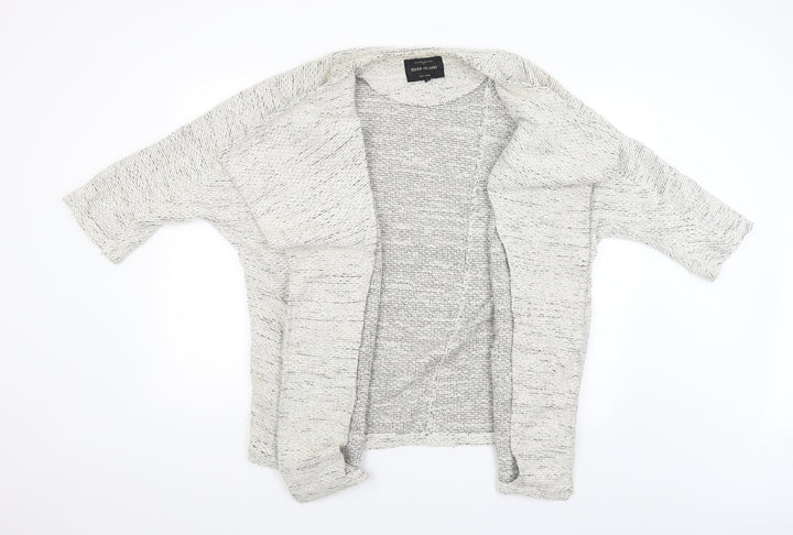 River Island Womens Grey   Cardigan Jumper Size 14