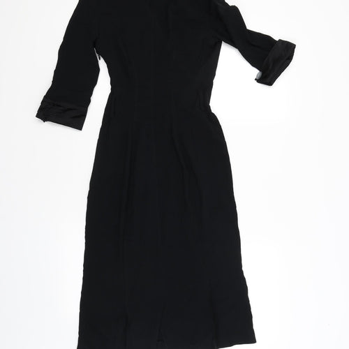 Karen Miller Womens Black   Jacket Dress  Size 8