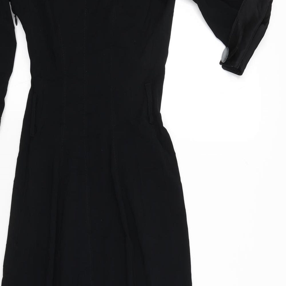 Karen Miller Womens Black   Jacket Dress  Size 8