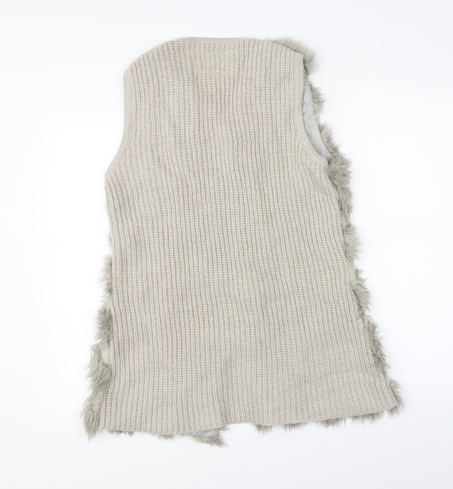 River Island Womens Beige   Gilet Jacket Size 10
