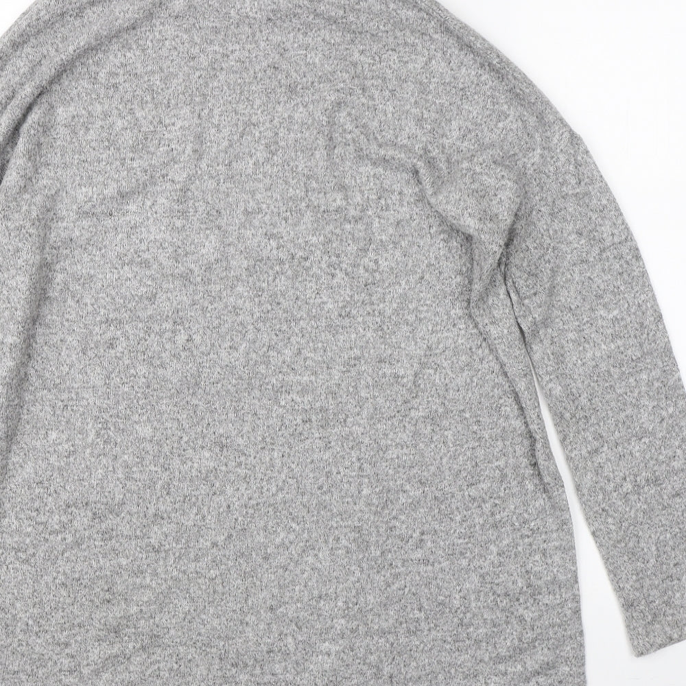 H&M Womens Grey   Pullover Jumper Size S