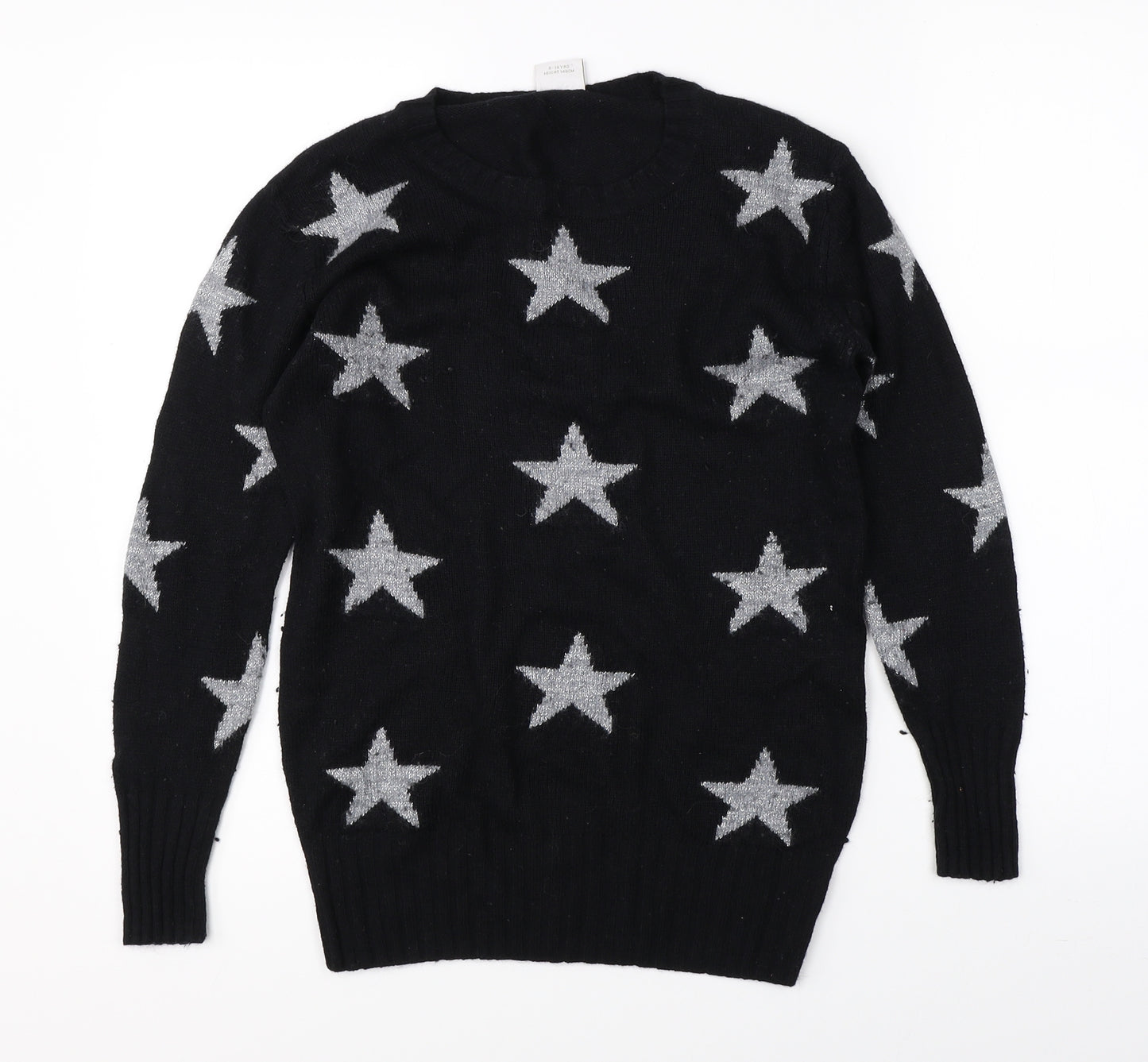 NEXT Girls Black   Pullover Jumper Size 9-10 Years