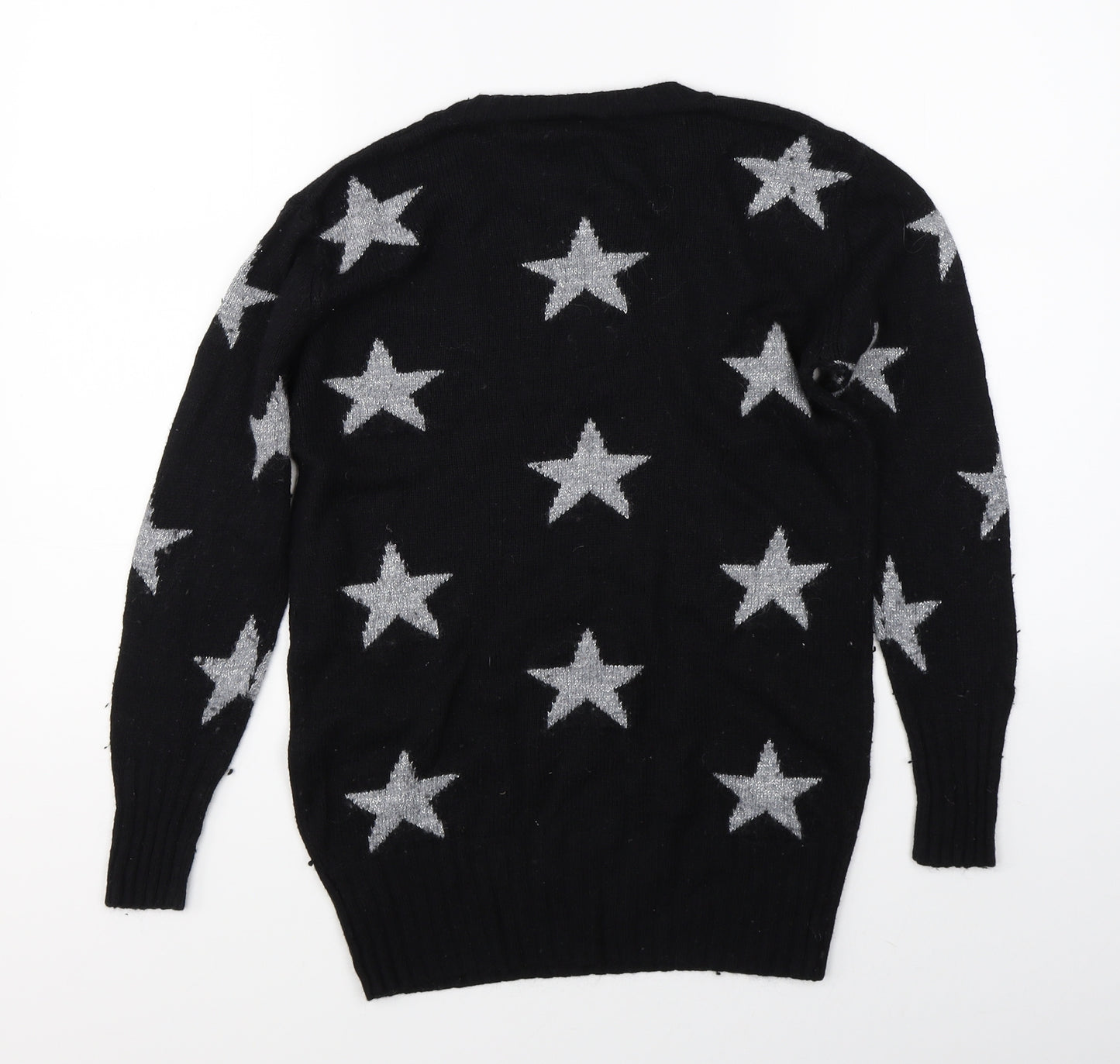 NEXT Girls Black   Pullover Jumper Size 9-10 Years