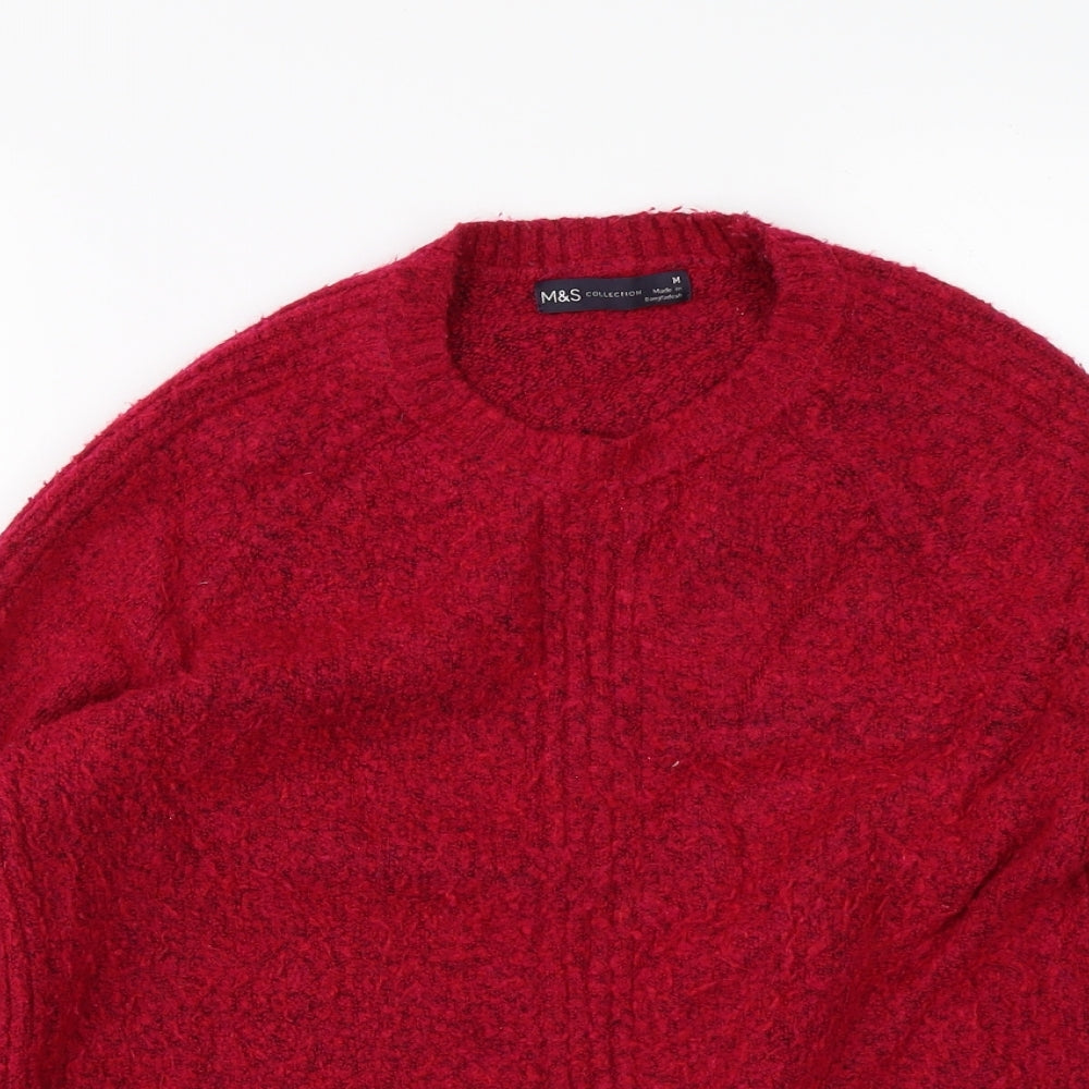 Marks & Spencer Womens Pink   Pullover Jumper Size S