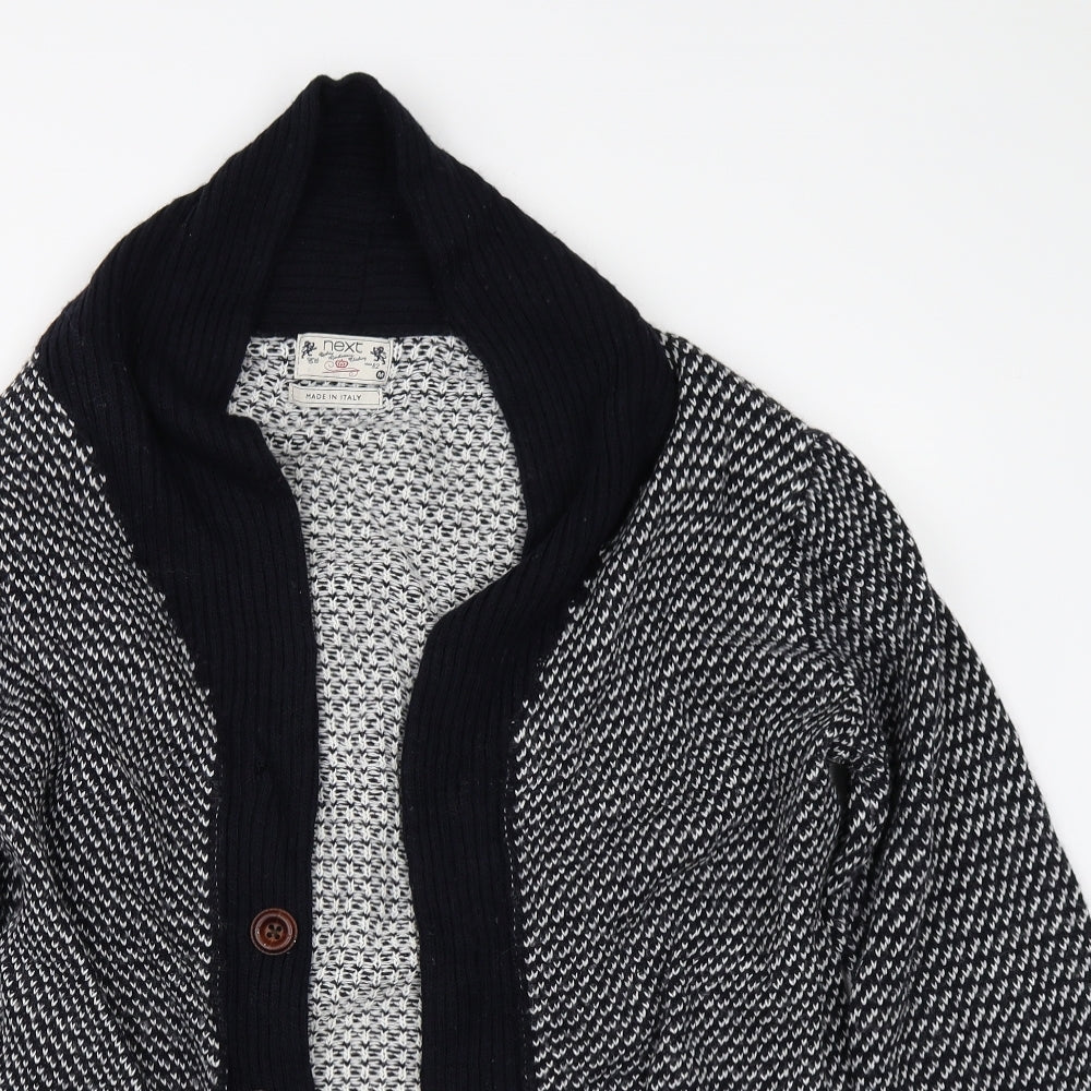 NEXT Mens Blue   Cardigan Jumper Size M