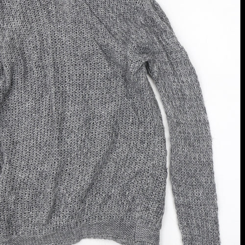 James Lakeland Womens Grey   Cardigan Jumper Size M