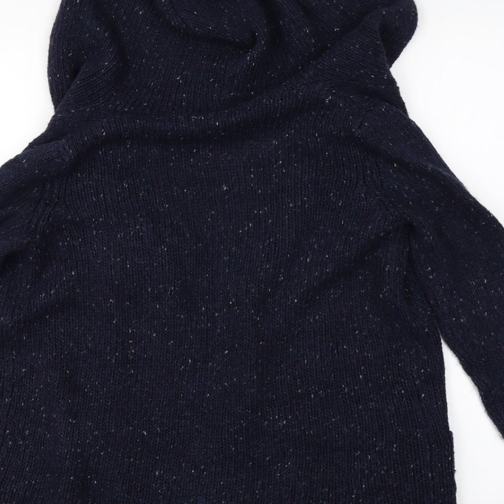 TU Womens Blue  Knit Cardigan Jumper Size 10