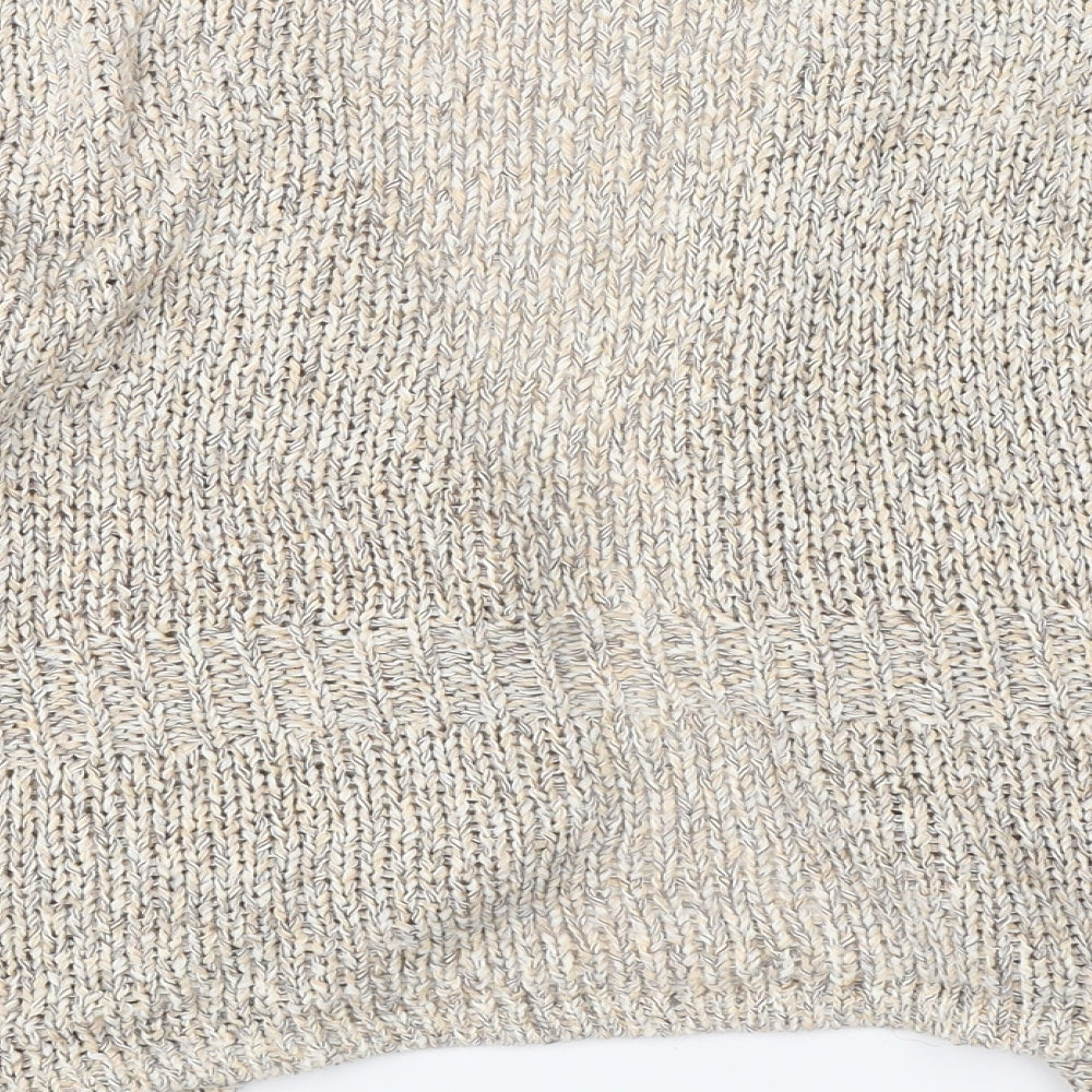 Marks & Spencer Womens Beige   Cardigan Jumper Size 16