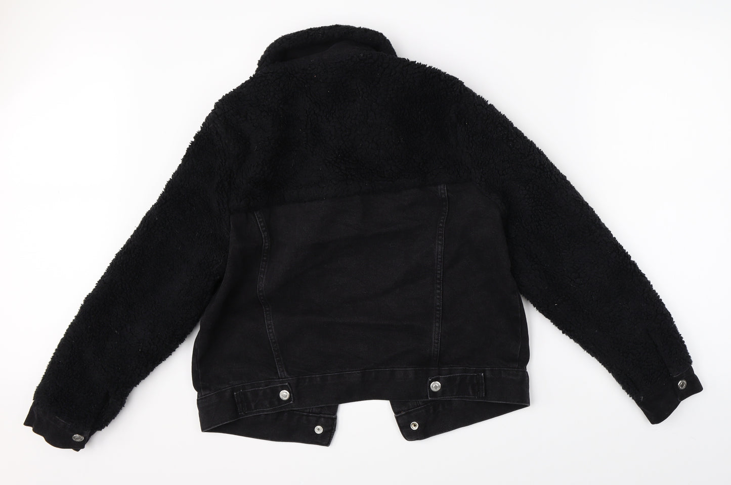 Topshop Womens Black   Jacket  Size 8