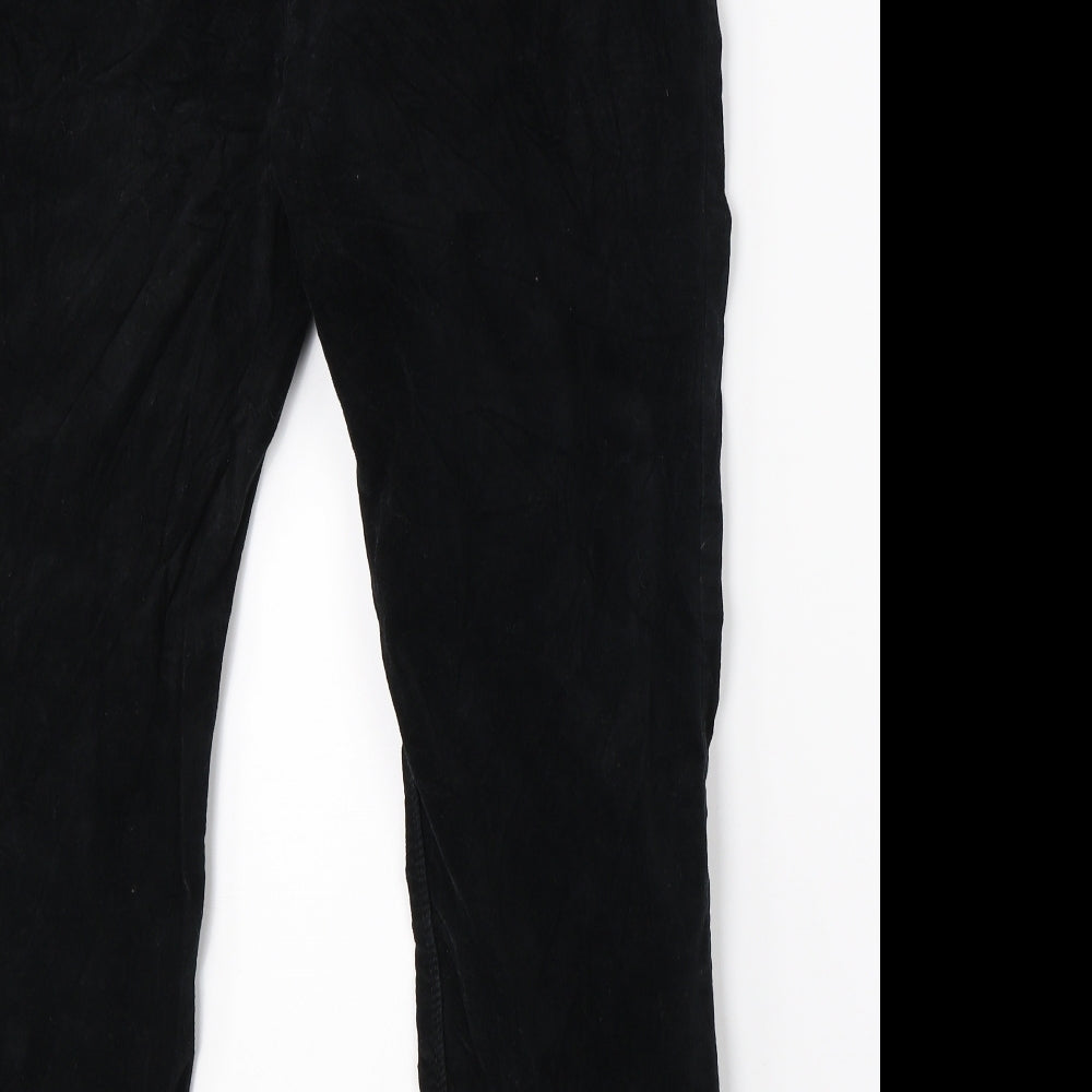 Marks & Spencer Womens Black   Trousers  Size 14 L26 in