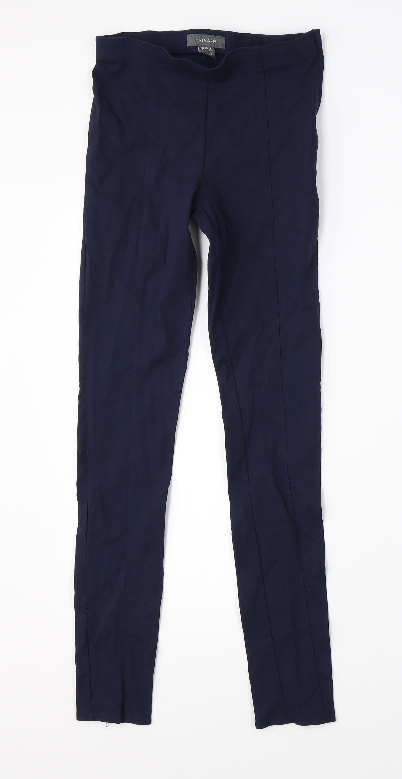 Primark Womens Blue   Dress Pants Trousers Size 8 L26 in