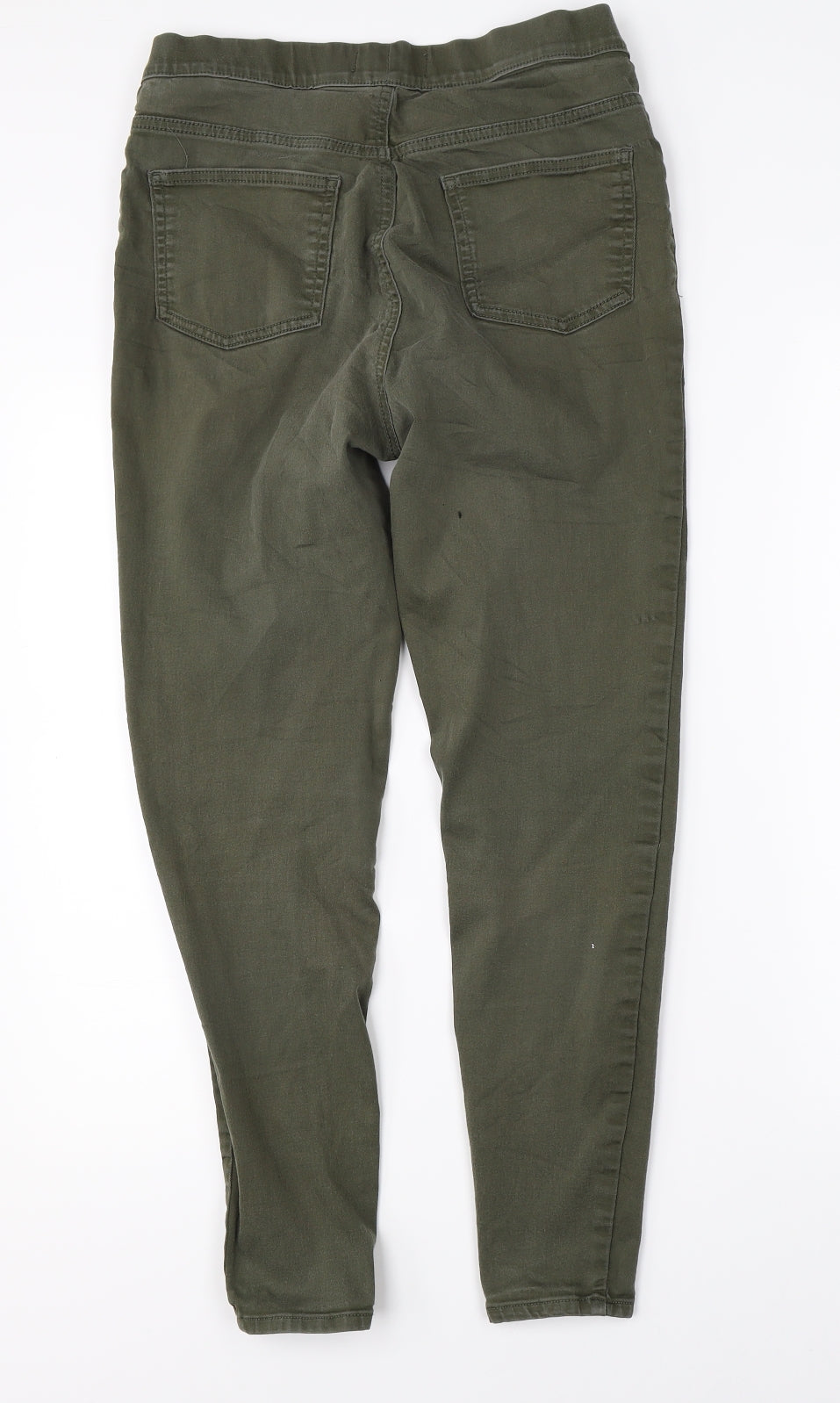 Marks & Spencer Womens Green  Denim Jegging Jeans Size 12 L25 in