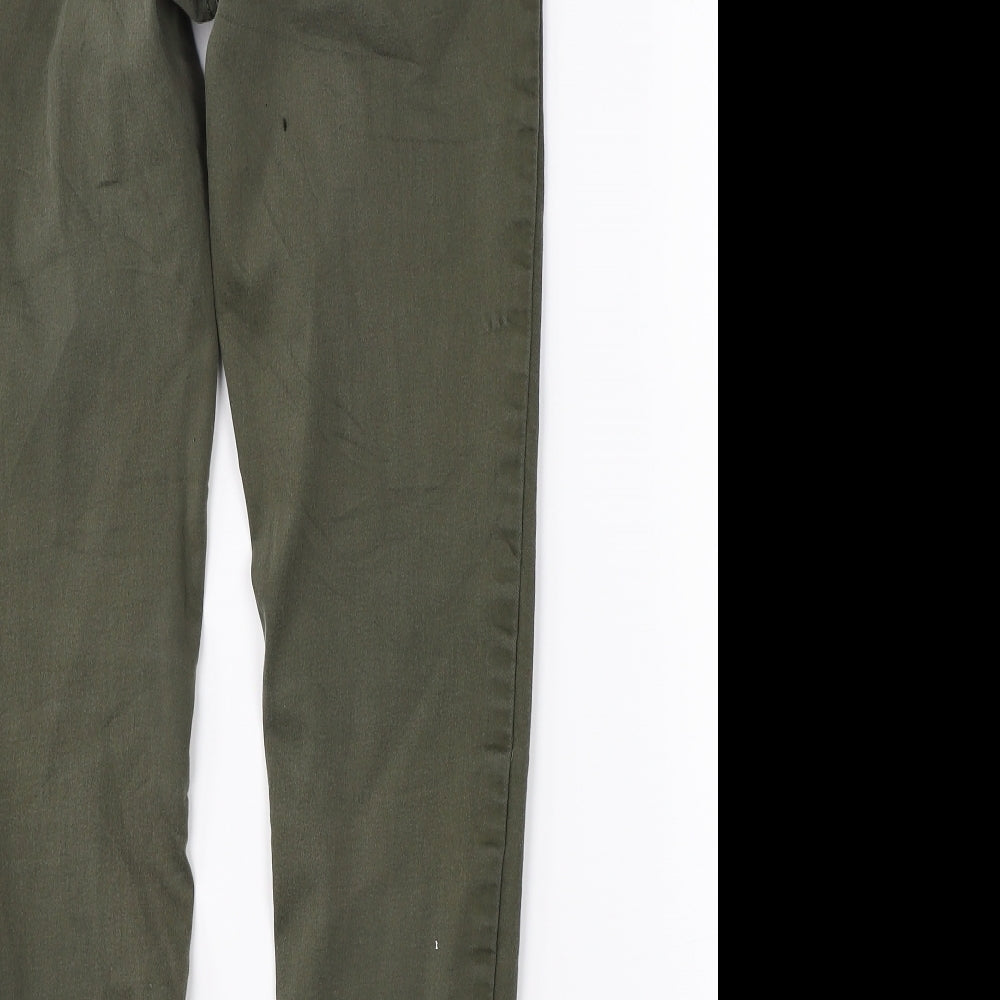 Marks & Spencer Womens Green  Denim Jegging Jeans Size 12 L25 in