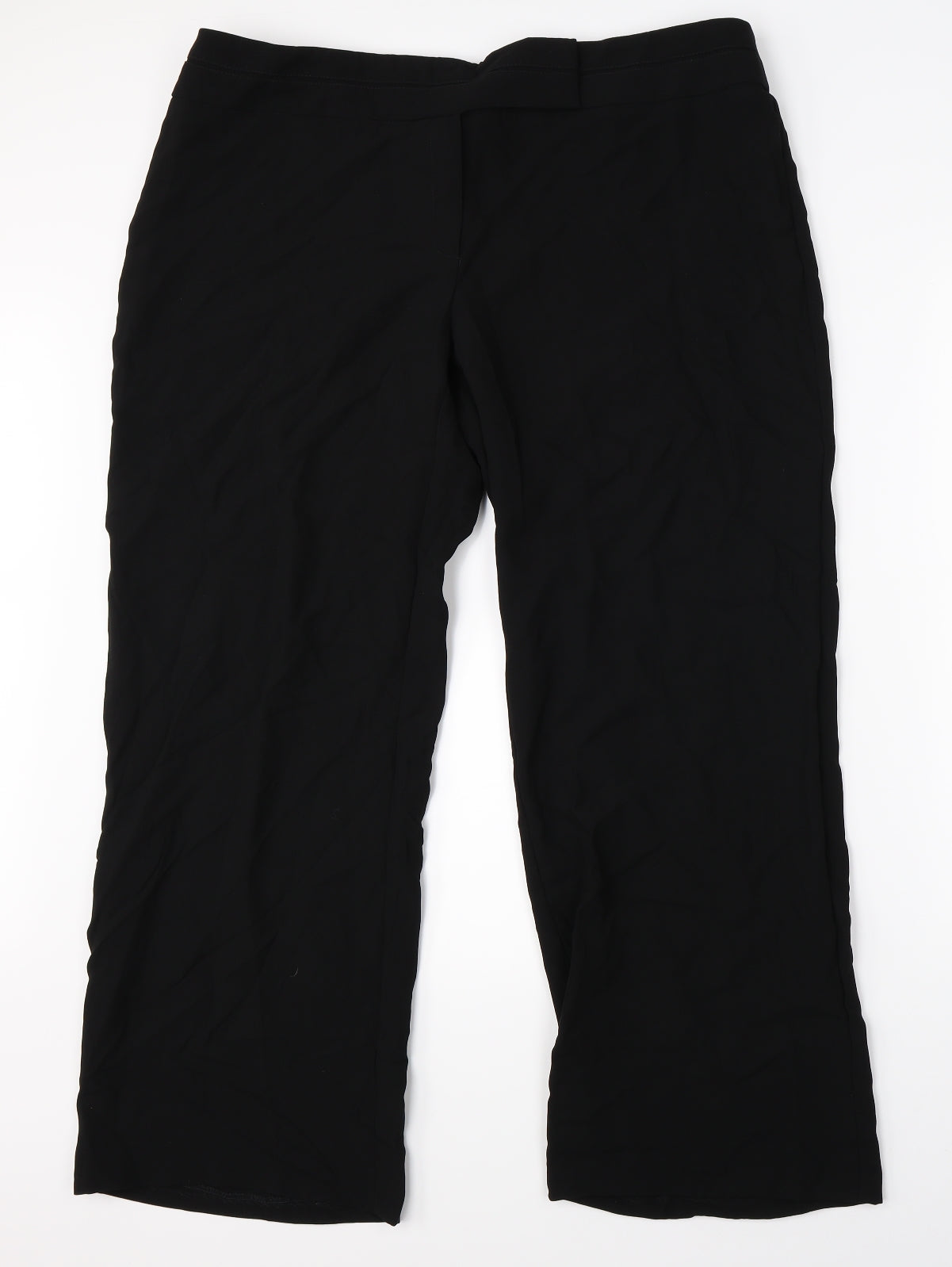 Marks & Spencer Womens Black   Dress Pants Trousers Size 20 L28 in