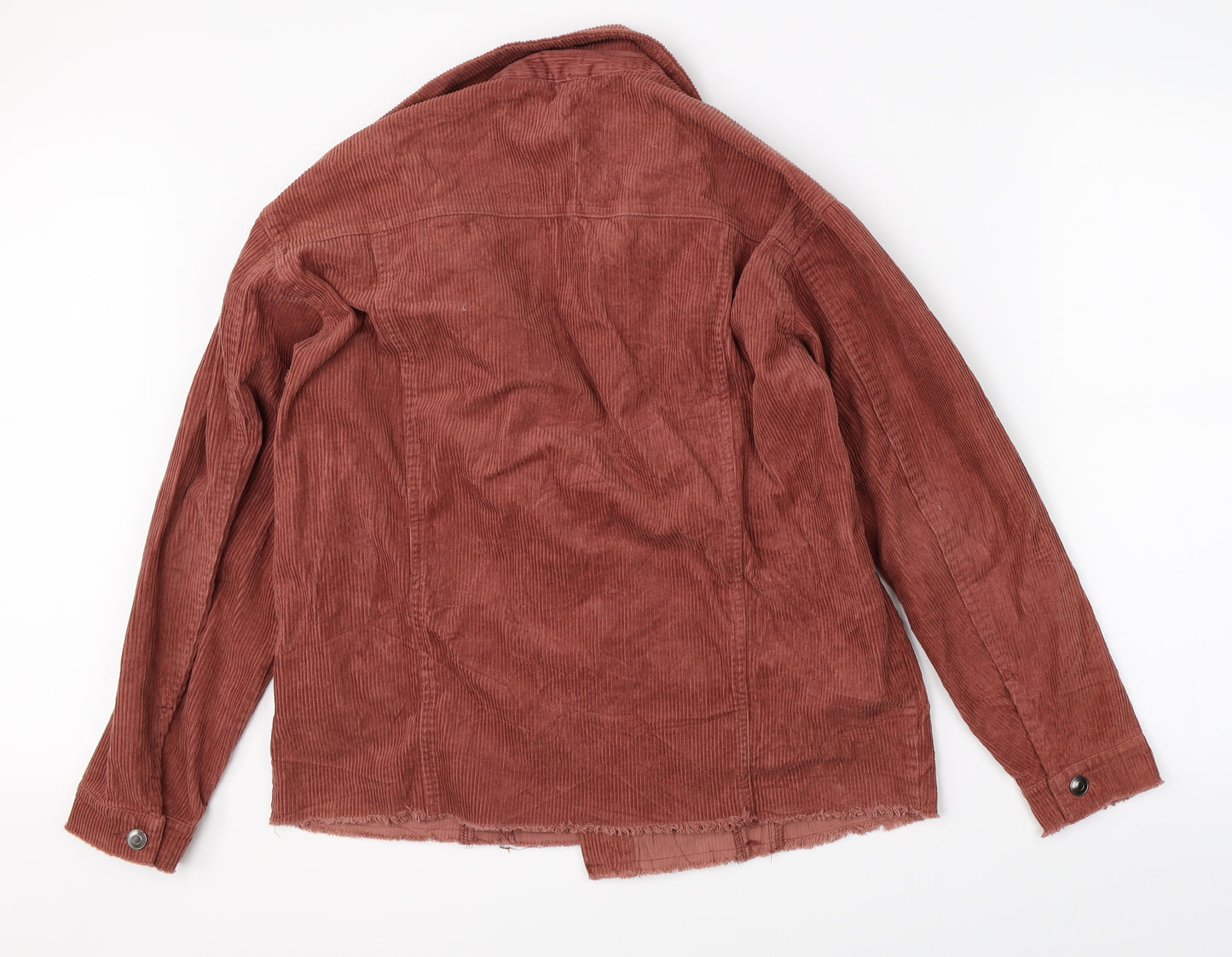 Primark Womens Red  Corduroy Jacket  Size 10