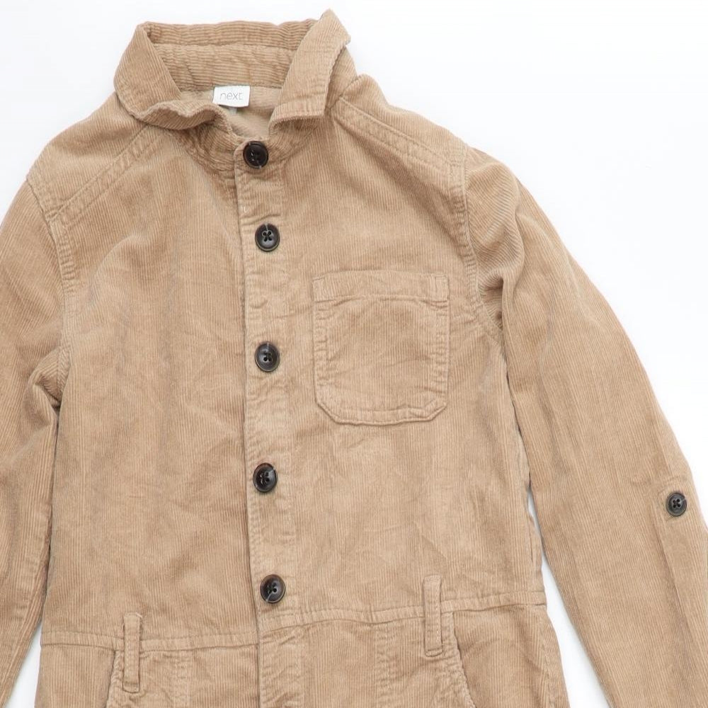 NEXT Girls Beige  Corduroy Jacket  Size 10 Years
