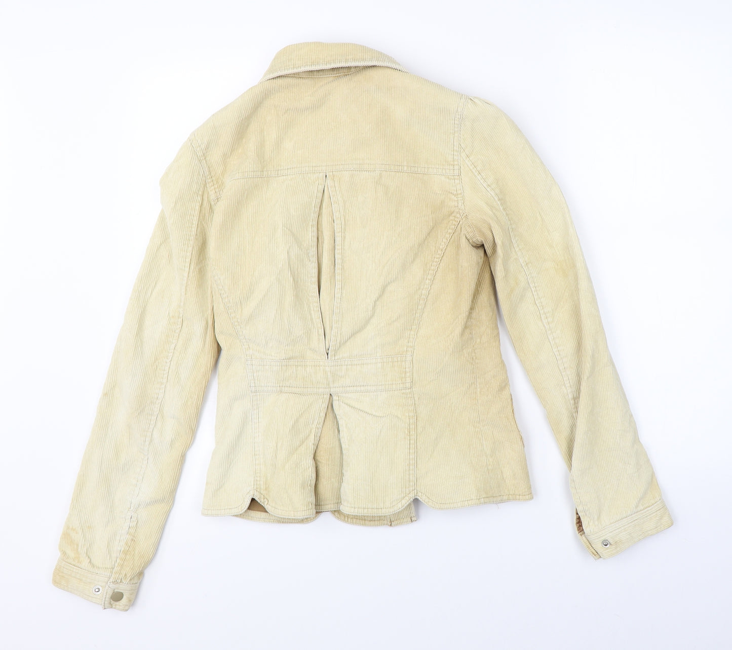 Motto Womens Beige  Corduroy Jacket  Size 10