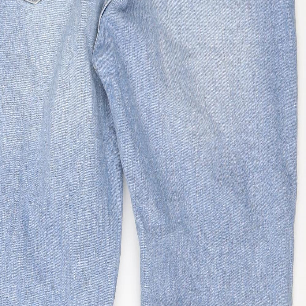 NEXT Womens Blue  Denim Skinny Jeans Size 14 L28 in
