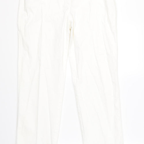 Michelle Magic Womens White   Straight Jeans Size 18 L29 in