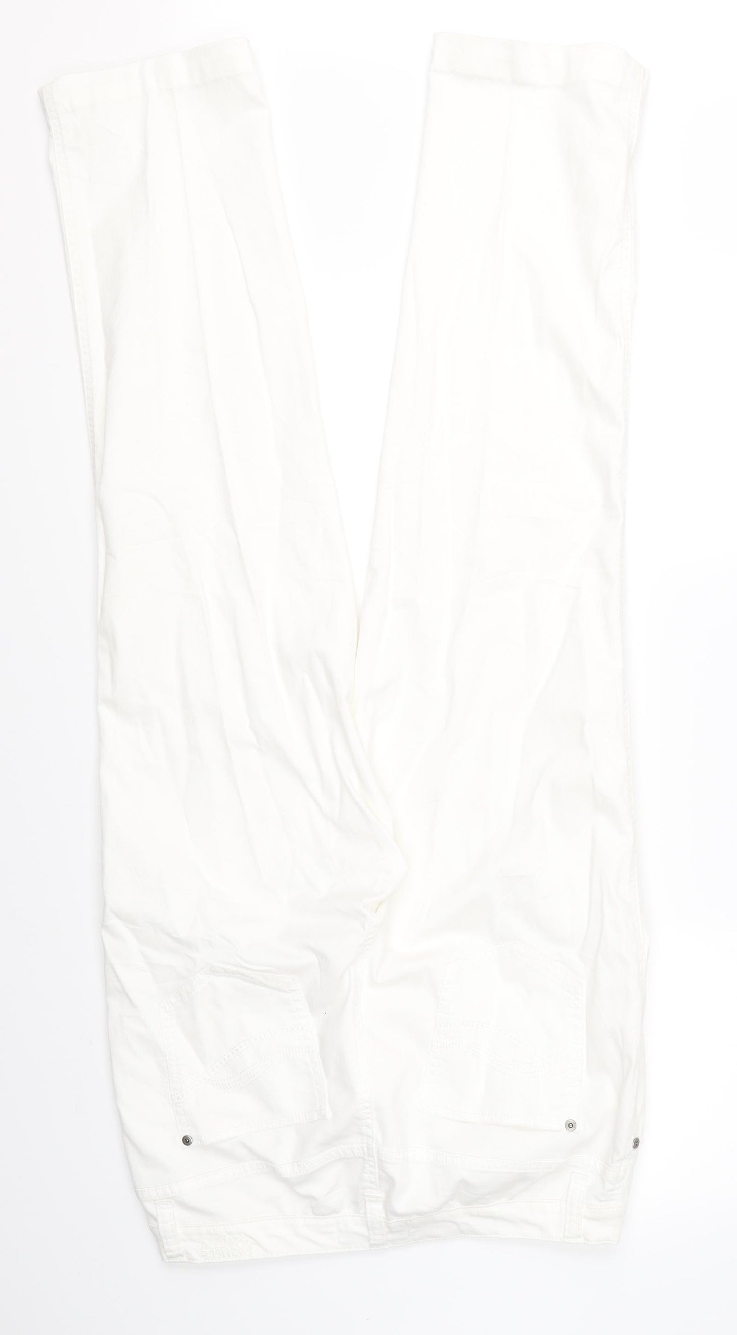 Michelle Magic Womens White   Straight Jeans Size 18 L29 in
